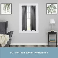 Kenney Sanford 1/2 IN Tension Curtain Rod