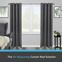 Kenney Carlin 5/8 Adjustable Curtain Rod