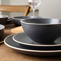 Stone + Lain Lauren 32-pc. Stoneware Dinnerware Set