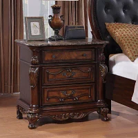 Oronza 3-Drawer Nightstand