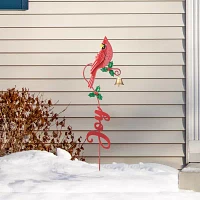 Glitzhome Metal Bell Christmas Yard Art