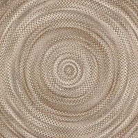 Better Trends Ombre Chenille Stripe Braided 3' X 5' Oval Accent Rug