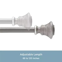 Kenney Tasha 5/8 Adjustable Curtain Rod