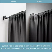 Kenney Wrap Rod 5/8 IN Adjustable Curtain Rod