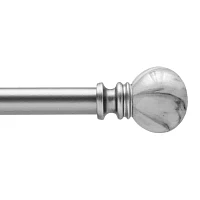 Kenney Marble Ball 3/4 IN Adjustable Curtain Rod