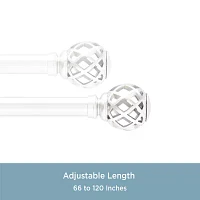 Kenney Skye Luster 1 Adjustable Curtain Rod