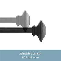 Kenney Mission 1 IN Adjustable Curtain Rod