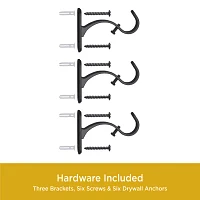 Kenney Weaver 1 IN Adjustable Curtain Rod