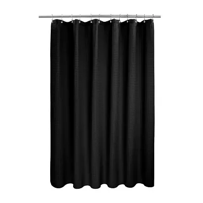 Awesome Home™ Spa Cotton Blend Waffle Shower Curtain