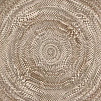 Better Trends Ombre Chenille Stripe Braided 8' X 10' Oval Area Rug