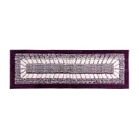 Better Trends Radiance Geometric 2' X 5' Rectangular Runner Kitchen Mat