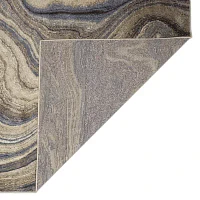 Liora Manne Ariana Marble Abstract Rectangular Area Rug