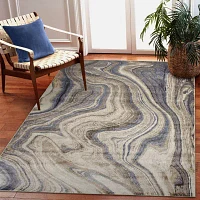 Liora Manne Ariana Marble Abstract Rectangular Area Rug