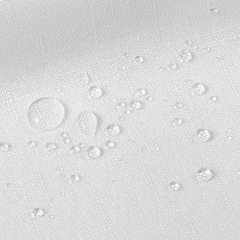 Awesome Home™ Waterproof  Poly Snap Liner Shower Curtain Set