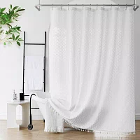 Awesome Home™ Waterproof  Poly  Snap In Liner Shower Curtain