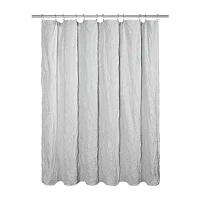 Awesome Home™ Solid Texture Shower Curtain