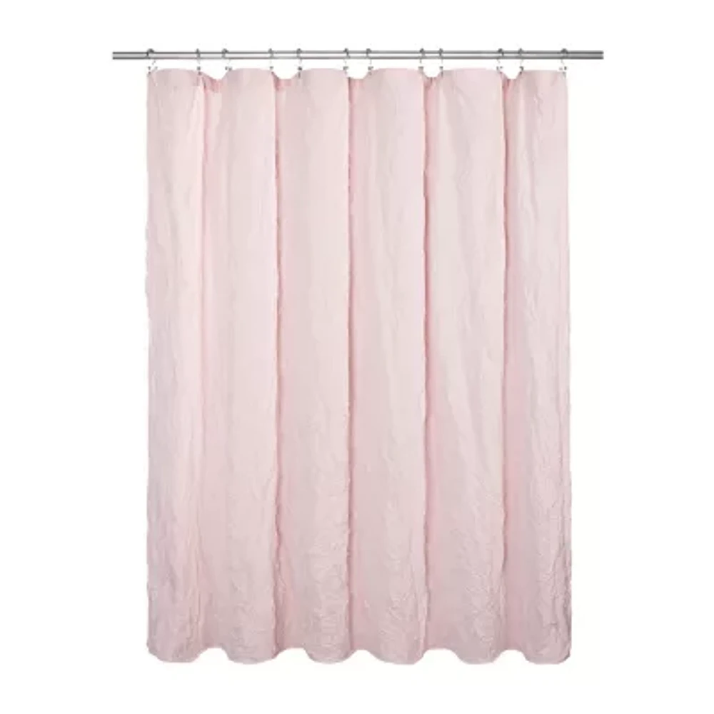 Awesome Home™ Solid Texture Shower Curtain