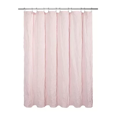 Awesome Home™ Solid Texture Shower Curtain