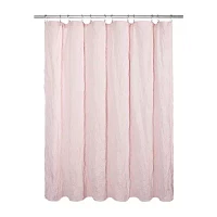 Awesome Home™ Solid Texture Shower Curtain