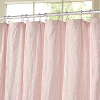 Awesome Home™ Solid Texture Shower Curtain