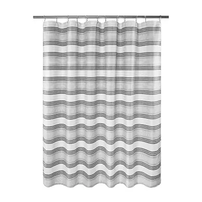 Awesome Home™ Beach Stripe Shower Curtain