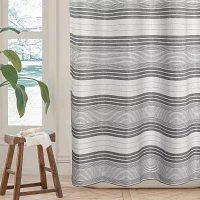 Awesome Home™ Beach Stripe Shower Curtain