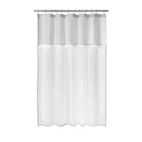 Awesome Home™ Starburst Snap In Liner Hooks Set Shower Curtain Set