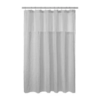 Awesome Home™ Starburst Snap Liner Hooks Shower Curtain Sets