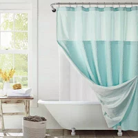 Awesome Home™ Starburst Snap In Liner Hooks Set Shower Curtain Sets