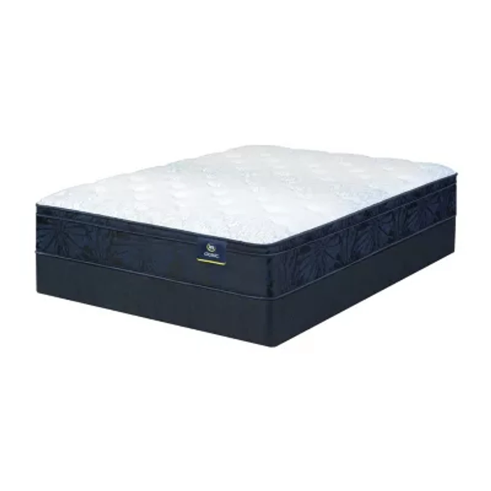 Serta Classic™ Andria 12.5" Plush Euro Top - Mattress + Box Spring