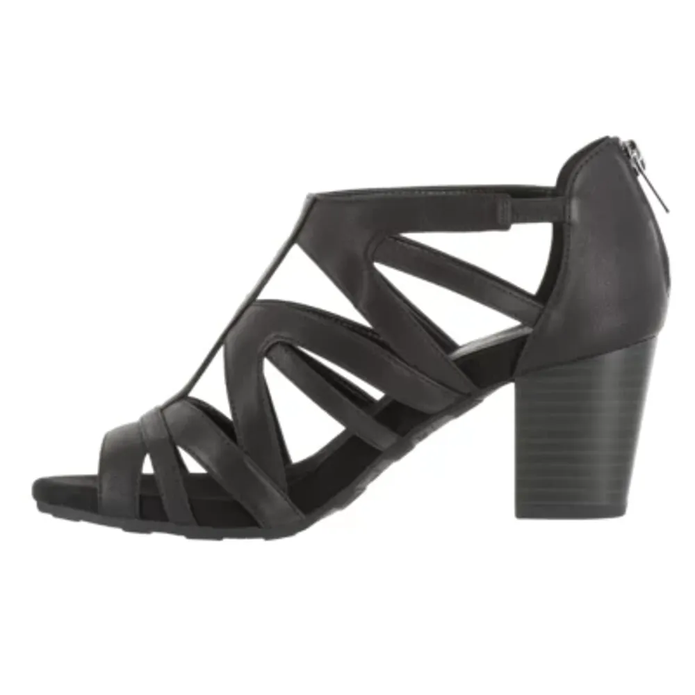 Easy Street Womens Amaze Heeled Sandals
