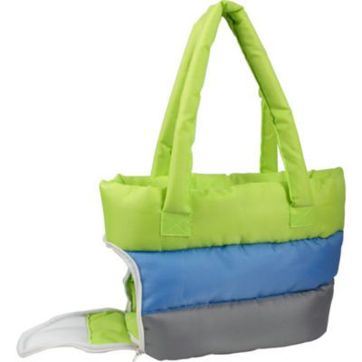 The Pet Life Bubble-Poly Tri-Colored insulated Carrier
