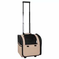 The Pet Life Wheeled Travel Carrier