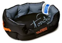 The Pet Life Touchdog Performance-Max Sporty Comfort Cushioned Dog Bed