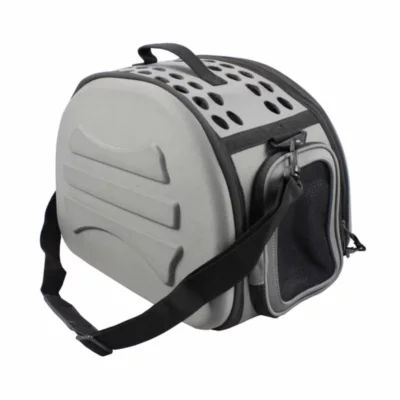 The Pet Life Narrow Shelled Lightweight Collapsible Military Grade Transportable Designer Carrier
