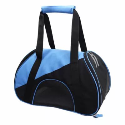 Pet Life Airline Approved Folding Zippered Casual Pet Carrier - Medium