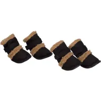 The Pet Life Faux Shearling "Duggz" Shoes