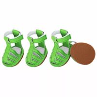 The Pet Life Buckle-Supportive Pvc Waterproof PetSandals Shoes - Set Of 4
