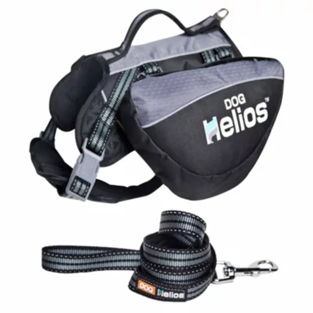 The Pet Life Helios Freestyle 3-in-1 Explorer Convertible Backpack, Harness and Leash