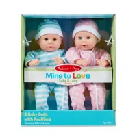 Melissa & Doug Luke And Lucy Twin Dolls Doll