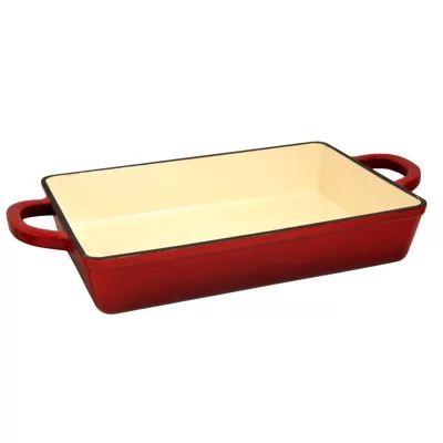 Crock Pot Artisan Enameled Cast Iron 13" Rectangular Lasagna Pan