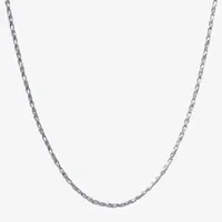 Silver Treasures Made Italy Sterling 18"- 20" Rope Chain Necklace