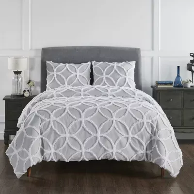 Better Trends Tufted Wedding Ring 3-pc. Comforter Set