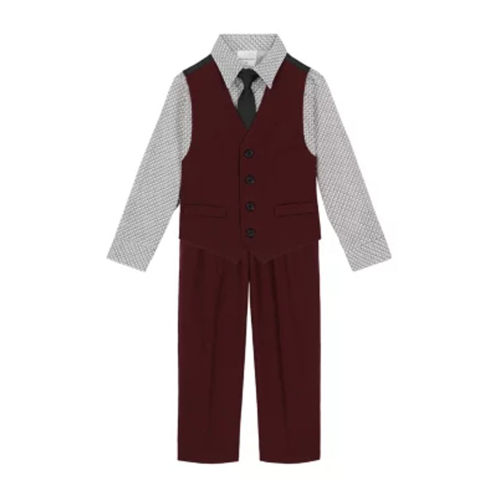 Van Heusen Toddler Boys 4-pc. Suit Set