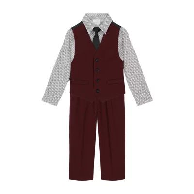 Van Heusen Toddler Boys 4-pc. Suit Set