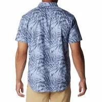 Columbia Rapid Rivers™ Mens Stretch Fabric Short Sleeve Button-Down Shirt