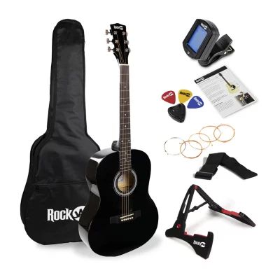 RockJam Full Acoustic Guitar Kit w/Acc