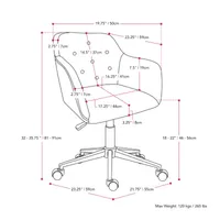 Marlowe Adjustable Height Office Chair