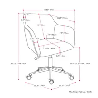 Marlowe Adjustable Height Office Chair