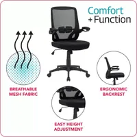 Workspace Ergonomic High Back Design Adjustable Height Office Chair